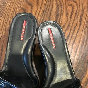 Prada Slip On Sandals